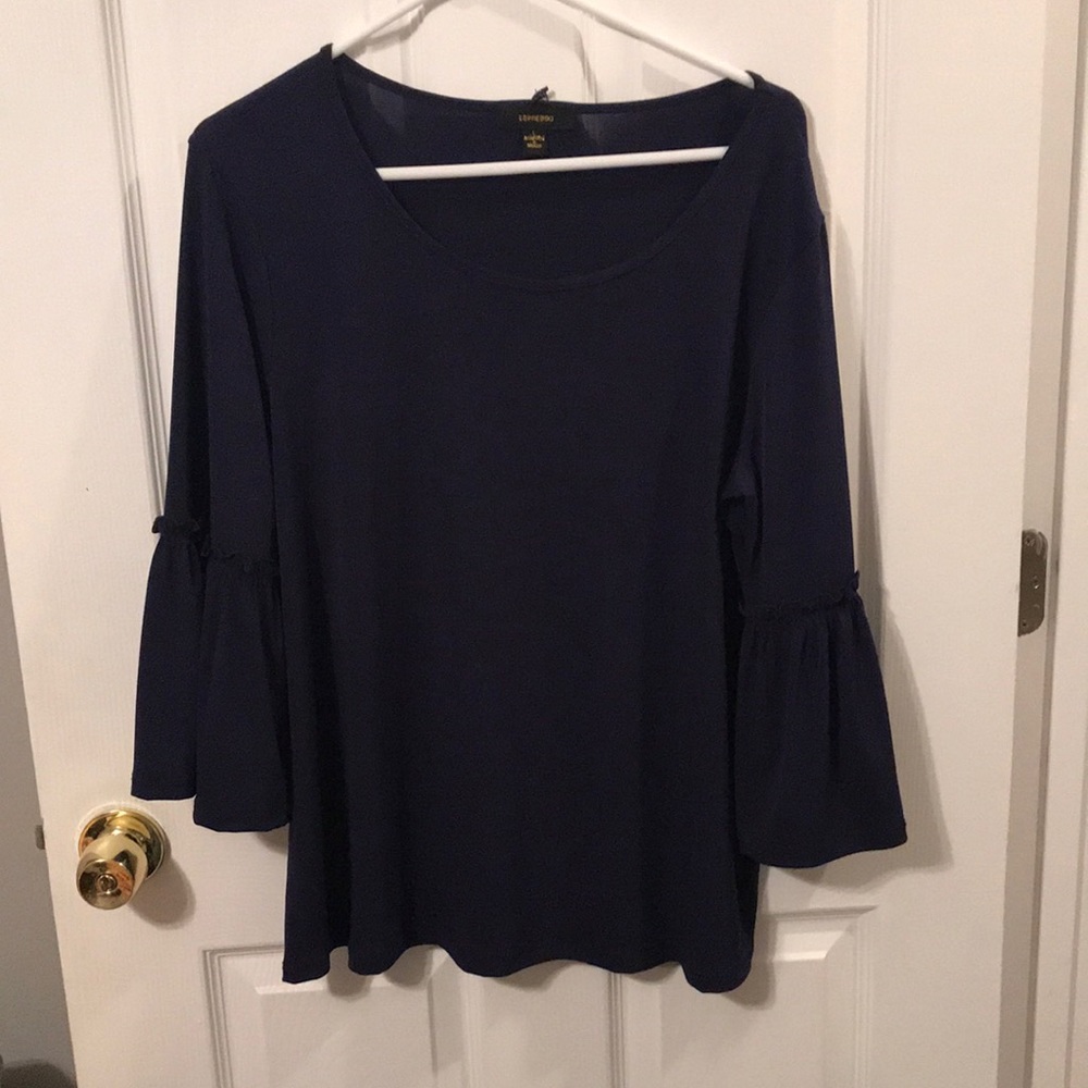 Navy blue blouse